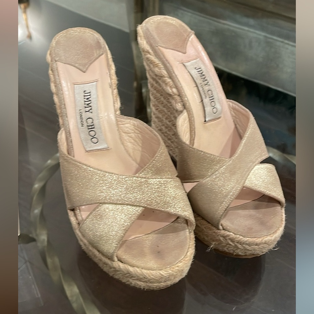 Jimmy Choo Espadrille wedge Sandal